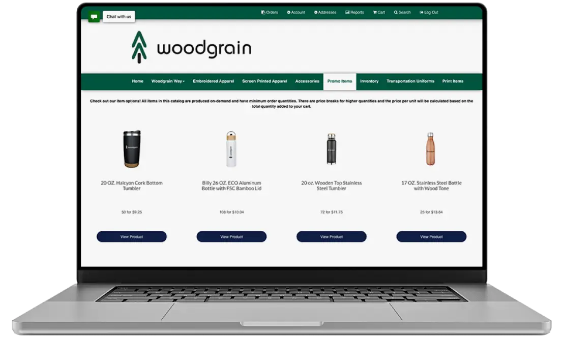 woodgrain online company store