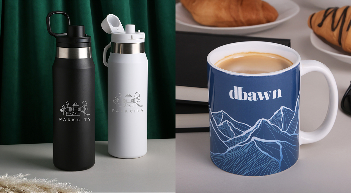 custom swag drinkware
